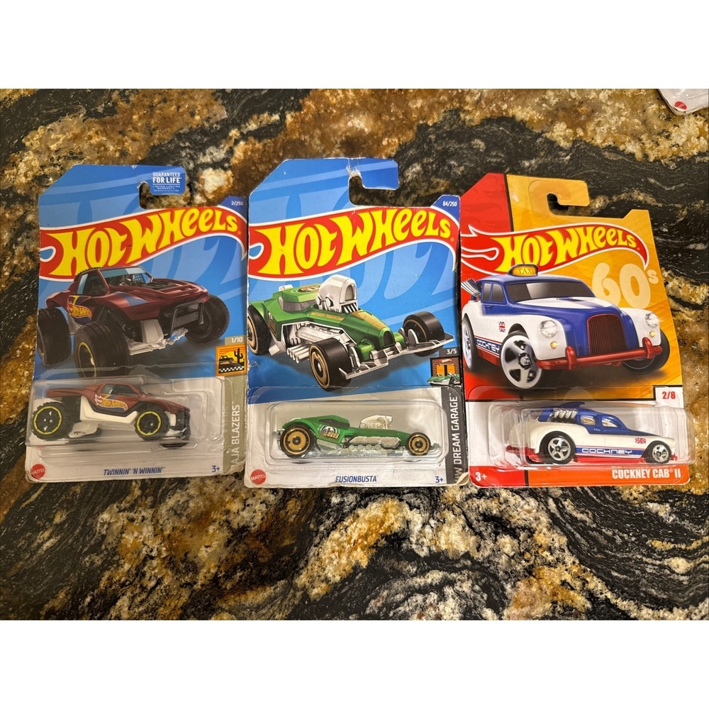 Hot wheels Lot Of 3 *SEALED* New In Box